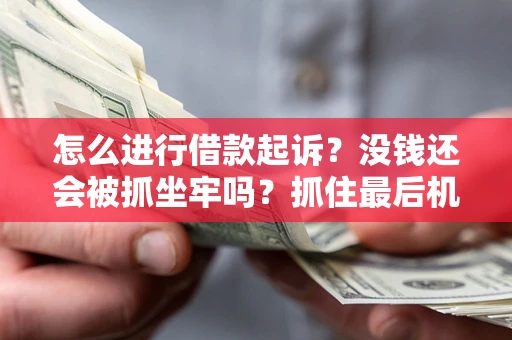 北京怎么进行借款起诉？没钱还会被抓坐牢吗？抓住最后机会！