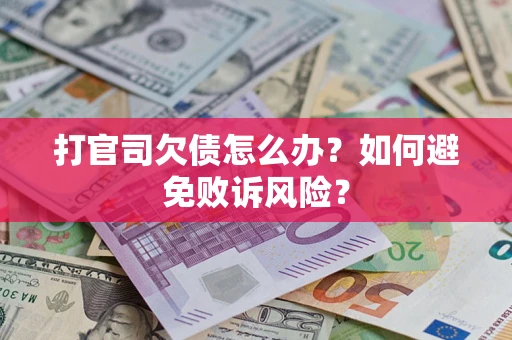 北京打官司欠债怎么办？如何避免败诉风险？