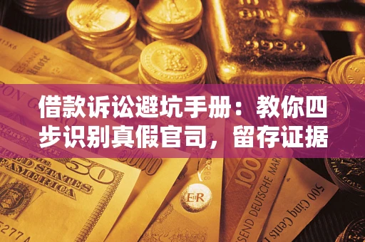 北京借款诉讼避坑手册：教你四步识别真假官司，留存证据不踩雷