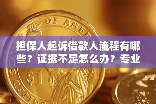 北京担保人起诉借款人流程有哪些？证据不足怎么办？专业律师解答