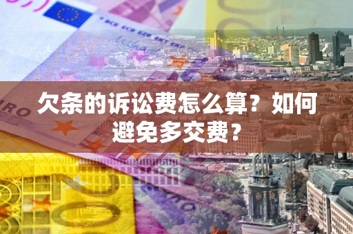 北京欠条的诉讼费怎么算？如何避免多交费？