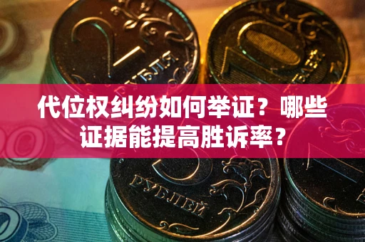 北京代位权纠纷如何举证？哪些证据能提高胜诉率？