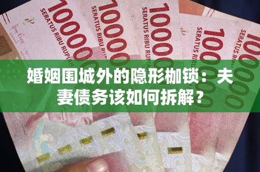 北京婚姻围城外的隐形枷锁：夫妻债务该如何拆解？