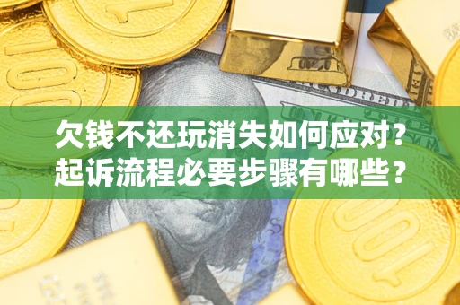北京欠钱不还玩消失如何应对？起诉流程必要步骤有哪些？
